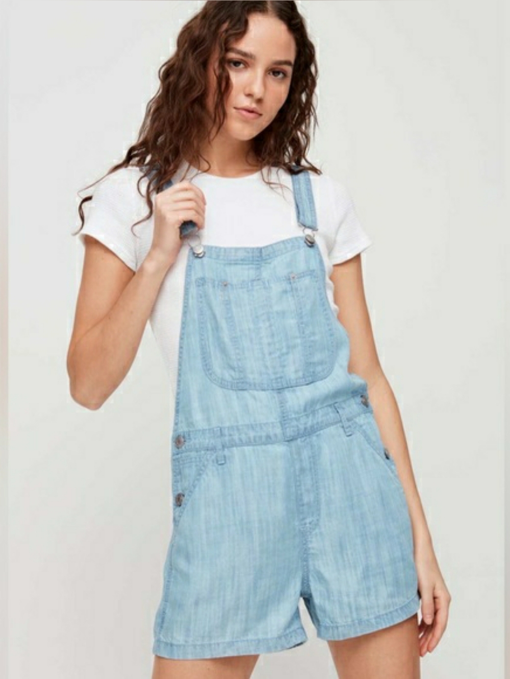 🌻 TNA Blue Overall Shorts 🌻
